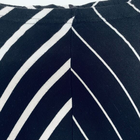 Volcom Women's Black & White Stripe Full Length Maxi Skirt | Size: S - Picture 3 of 7